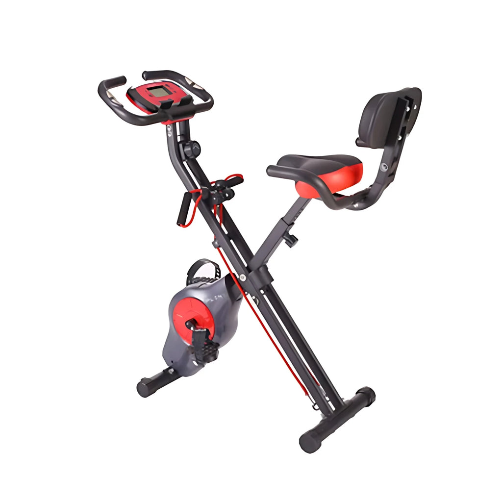 Workout  Indoor Fitness Exercise Bike// Body Building Belt Drive Foldable Gym Exercise Bicycle// Bike - GilloServ