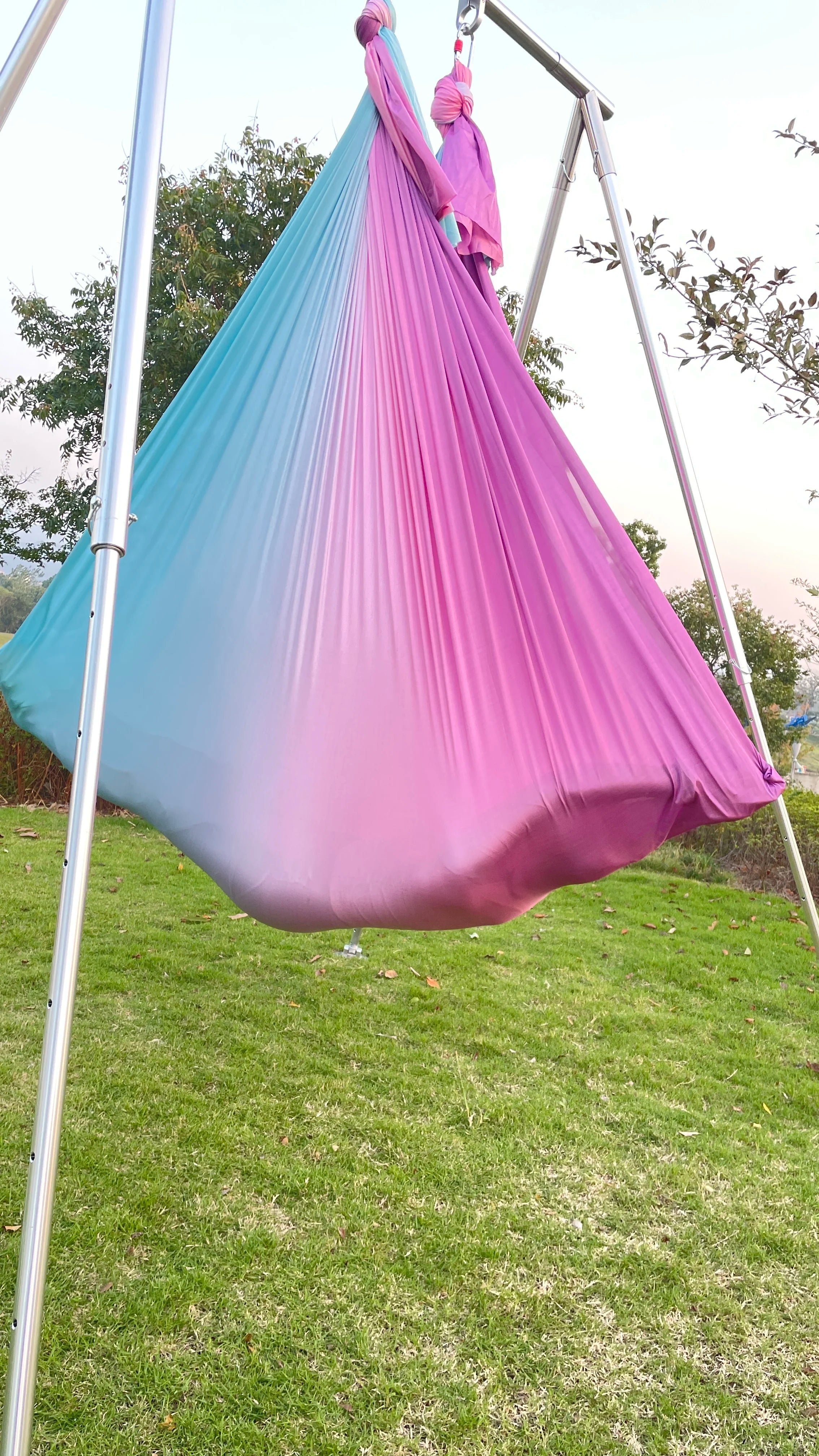 6 Meter Aerial Yoga Hammock Fabric: Colorful Premium Aerial Silks Fabric - GilloServ
