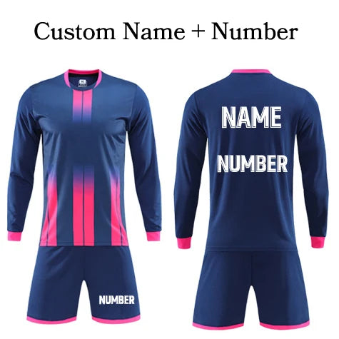 Shorts Full Sleeve Soccer Jersey Suit - GilloServ