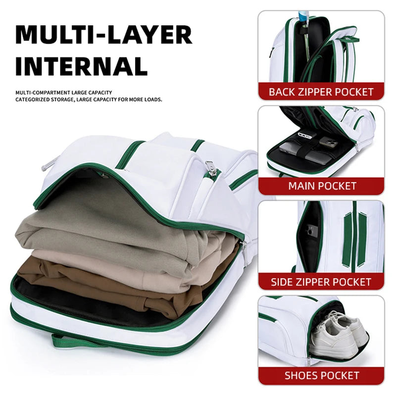 Badminton Racket Sports Backpack Tennis Backpack, - GilloServ