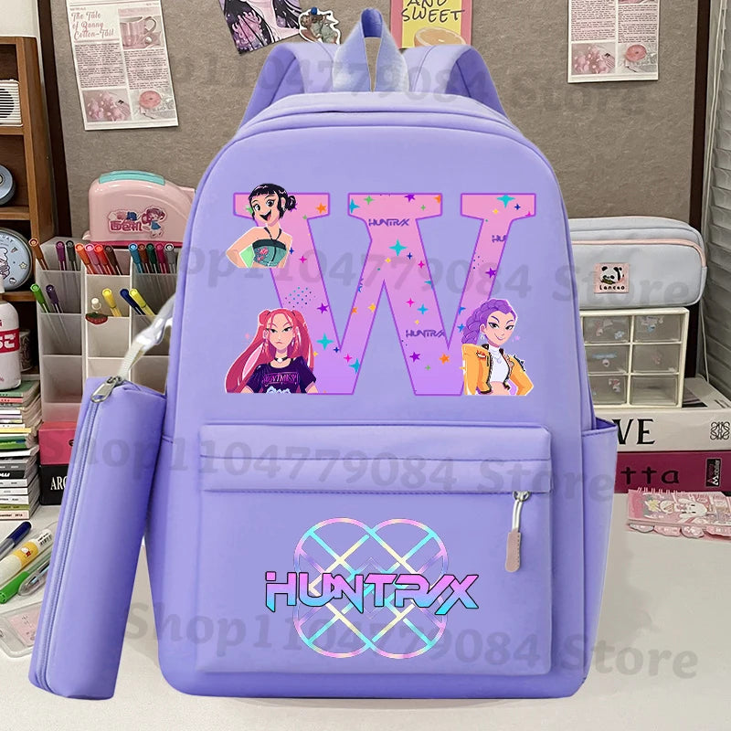 Demon Hunters Backpacks Fashion Schoolbag Large Capacity - GilloServ