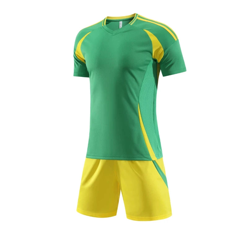 Men's Soccer Jersey Football Uniforms short Sleeve Breathable - GilloServ