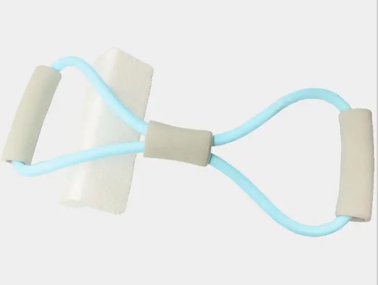 2pcs Fitness Resistance Bands Yoga Puller 8 Word Tension Back