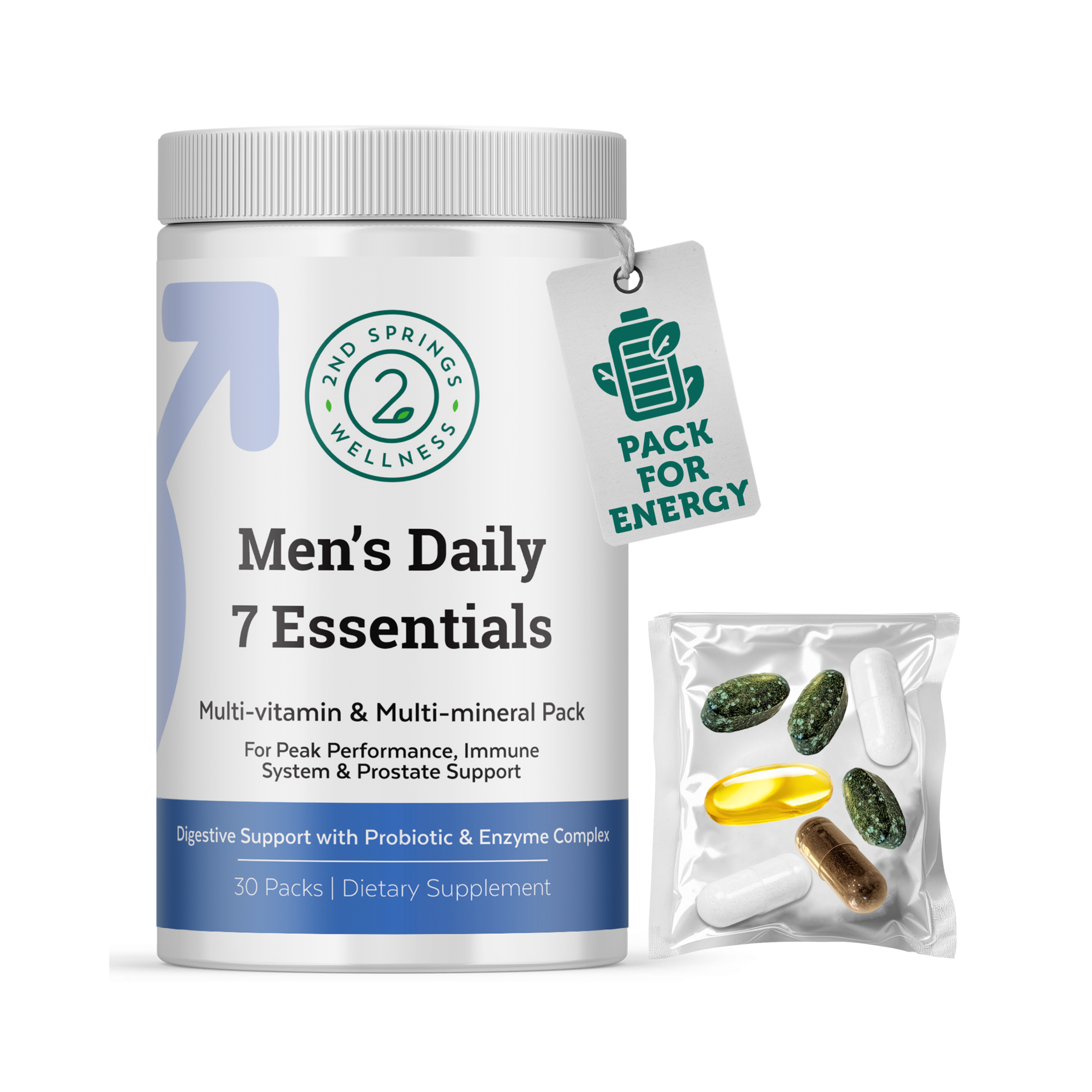 Men's Daily 7 Essentials - GilloServ