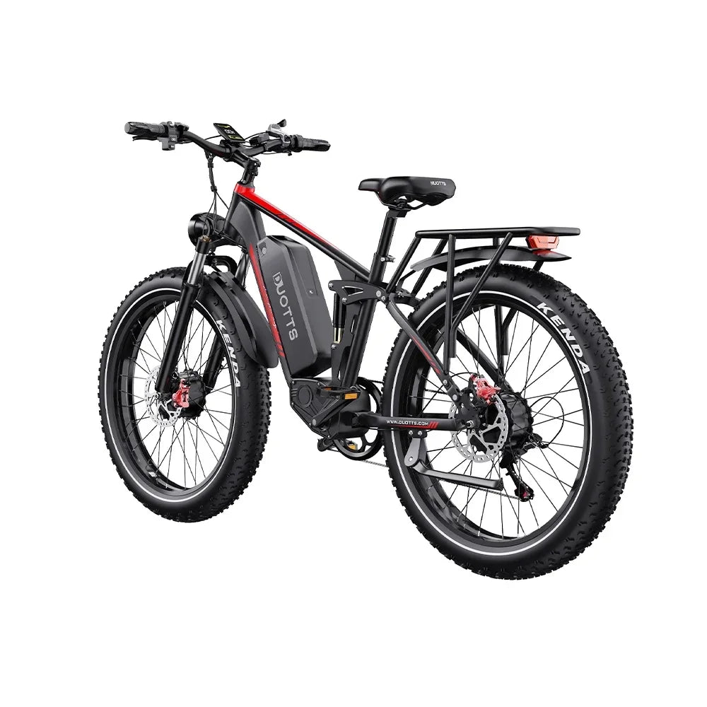 HOT SALE S26 Dual Suspension E-Mountain bike For Adult 48V 20Ah Battery Dual Motor 26 inch Fat Tire - GilloServ