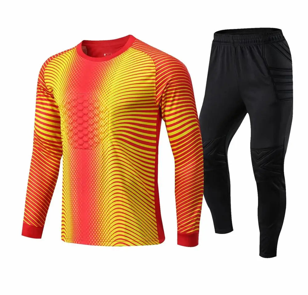 Men Football Goalkeeper Sets Uniforms - GilloServ