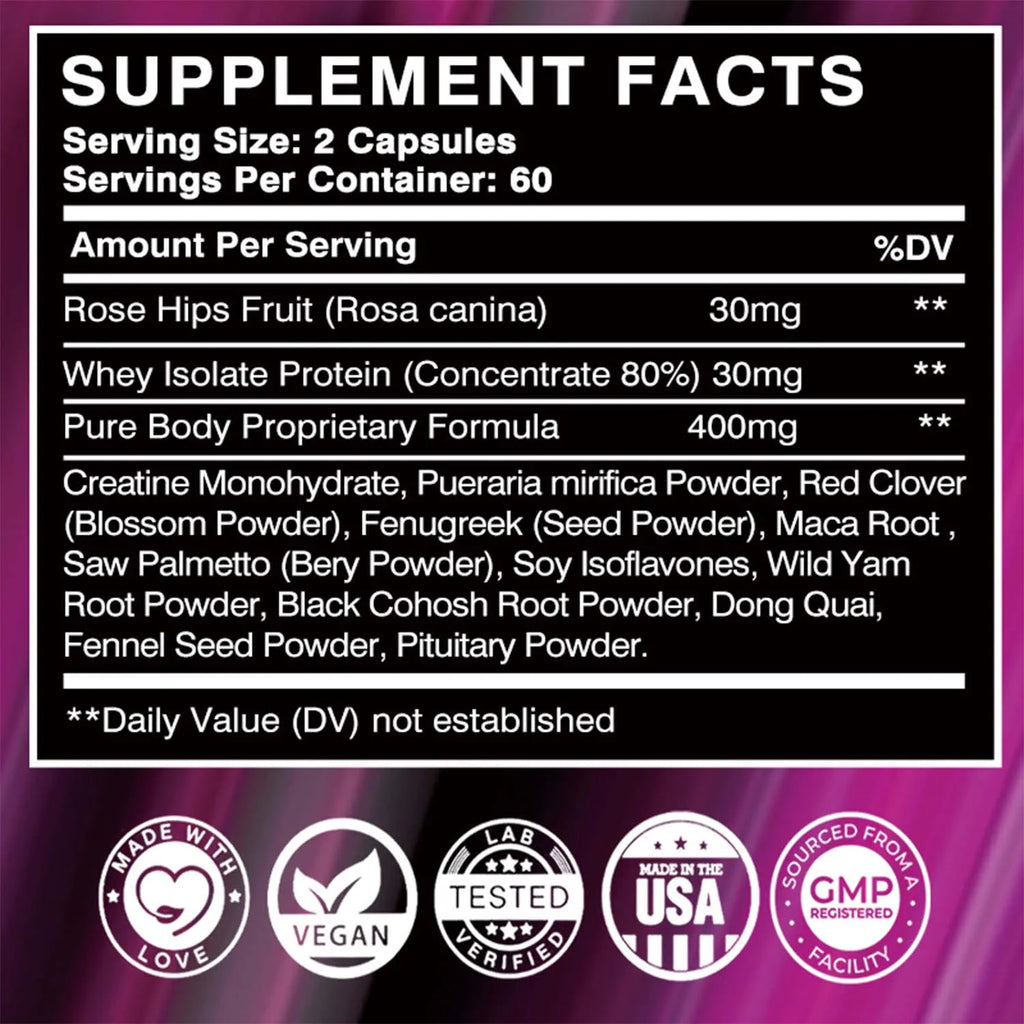 Women's Health Supplements Enhance Natural Curves - GilloServ