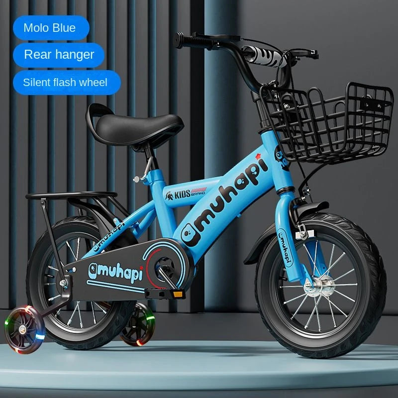 Children's Bicycle 3-week-old Baby Toy Bike 6-year-old Children's Bike 8-year-old Male and Female Balance Bike for Children - GilloServ