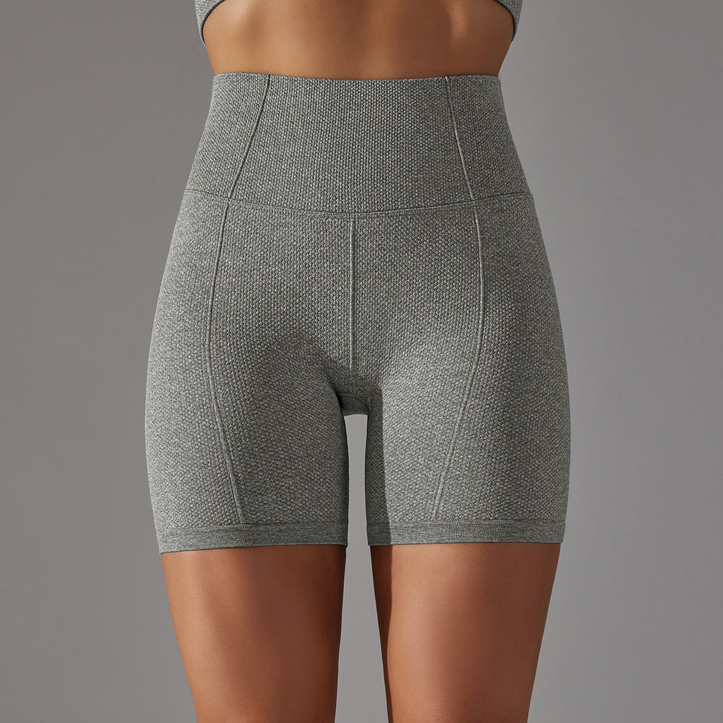 Seamless Solid color polka Jacquard High-Waisted - GilloServ
