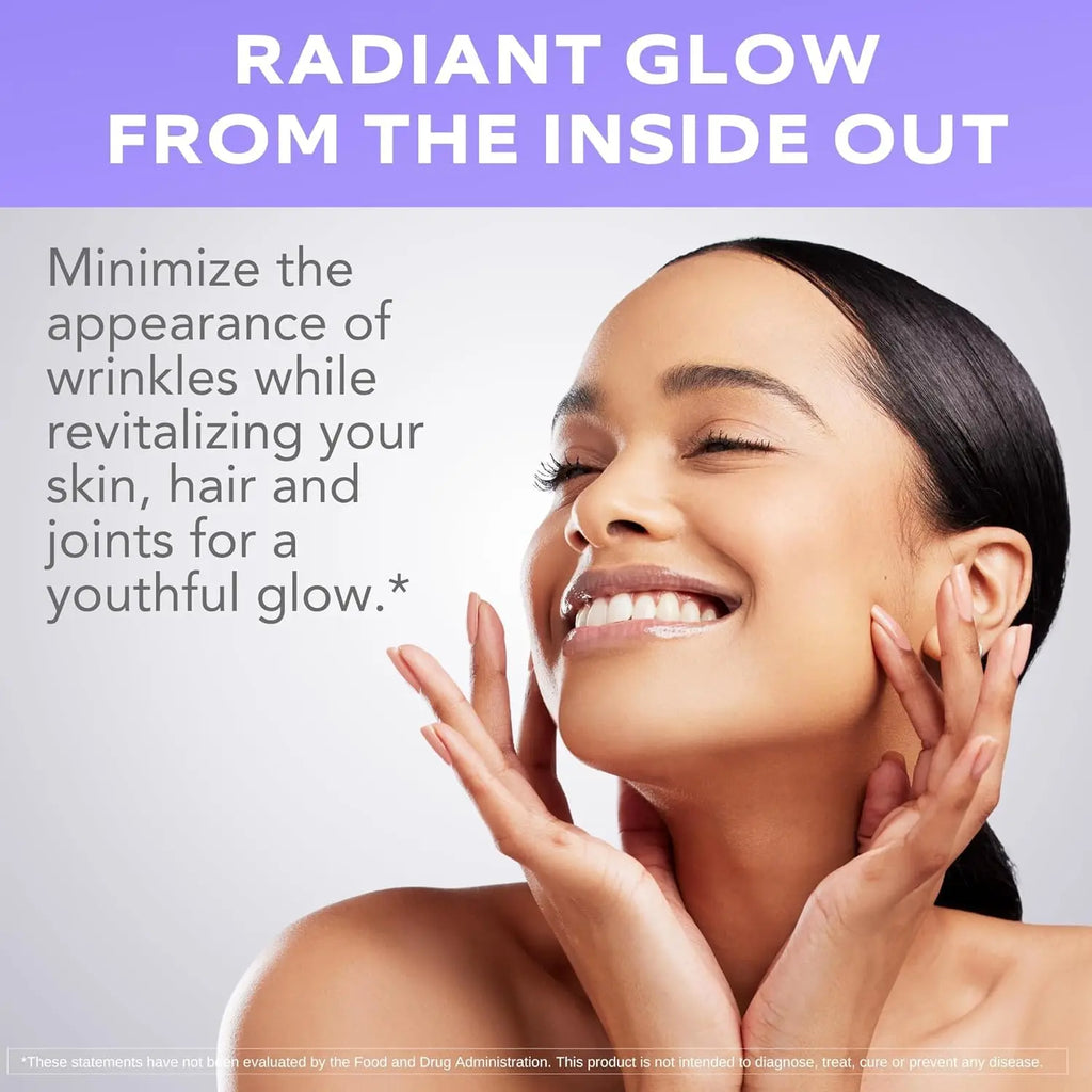 Multi-Collagen Supplement 120 Capsules//for Skin//Hair//Nailnes//Tendons//& Gut Health - GilloServ