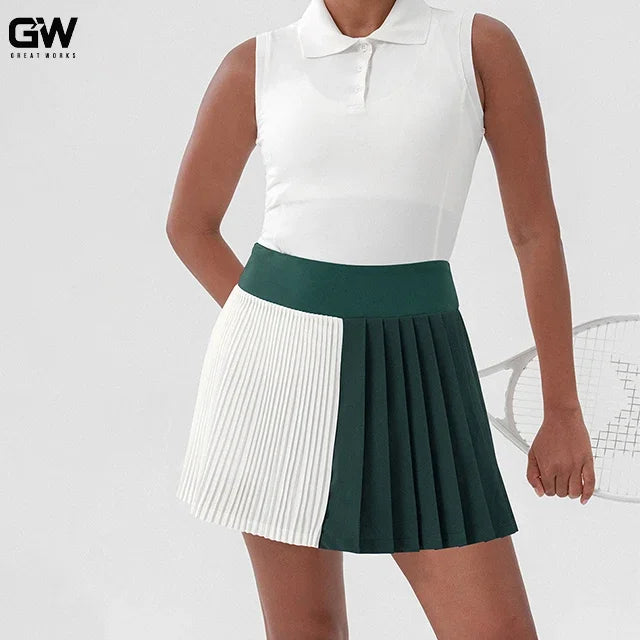 High Quality 2-Piece Women's Fitness Gym Suit// Tennis Golf Yoga-Breathable Sports Wear - GilloServ