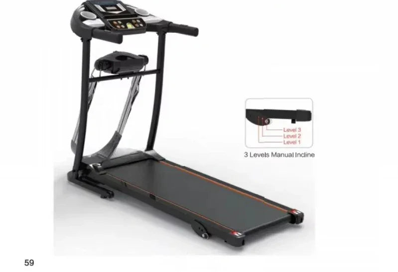 Electric Folding Manual Gym Treadmill Equipment Household Sports Mini Treadmill - GilloServ