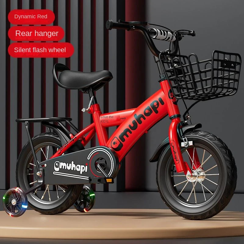 Children's Bicycle 3-week-old Baby Toy Bike 6-year-old Children's Bike 8-year-old Male and Female Balance Bike for Children - GilloServ