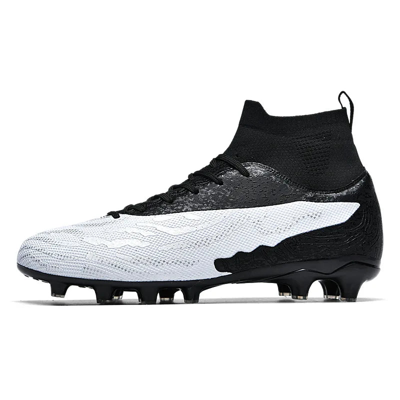 New Best Sport Soccer Shoes Outdoor Long Spikes Non Slip Cleats Breathable for Training - GilloServ