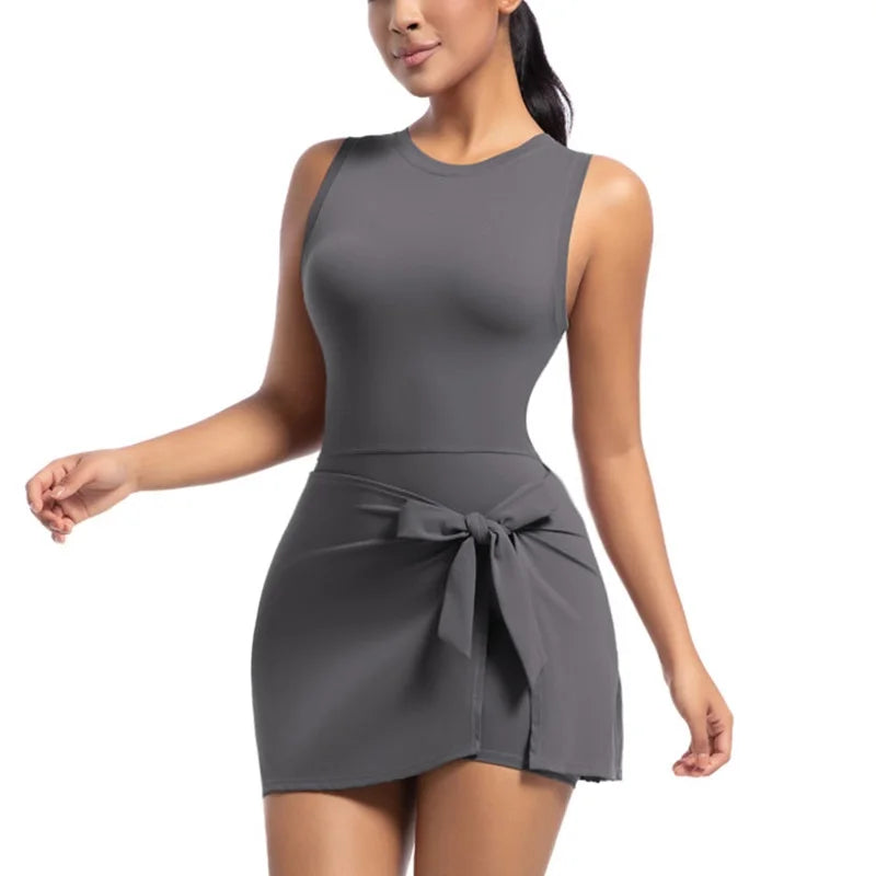 Tennis Skirts Sports Dress Golf Gym Yoga Women Dress - GilloServ