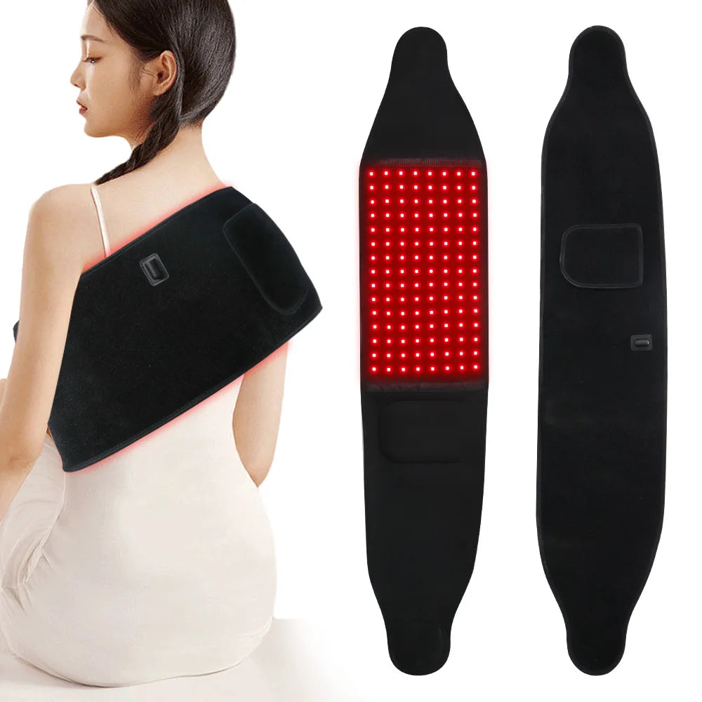 LED Skin Therapy Panel 660nm 850nm Red Infrared Light Therapy Belt - GilloServ
