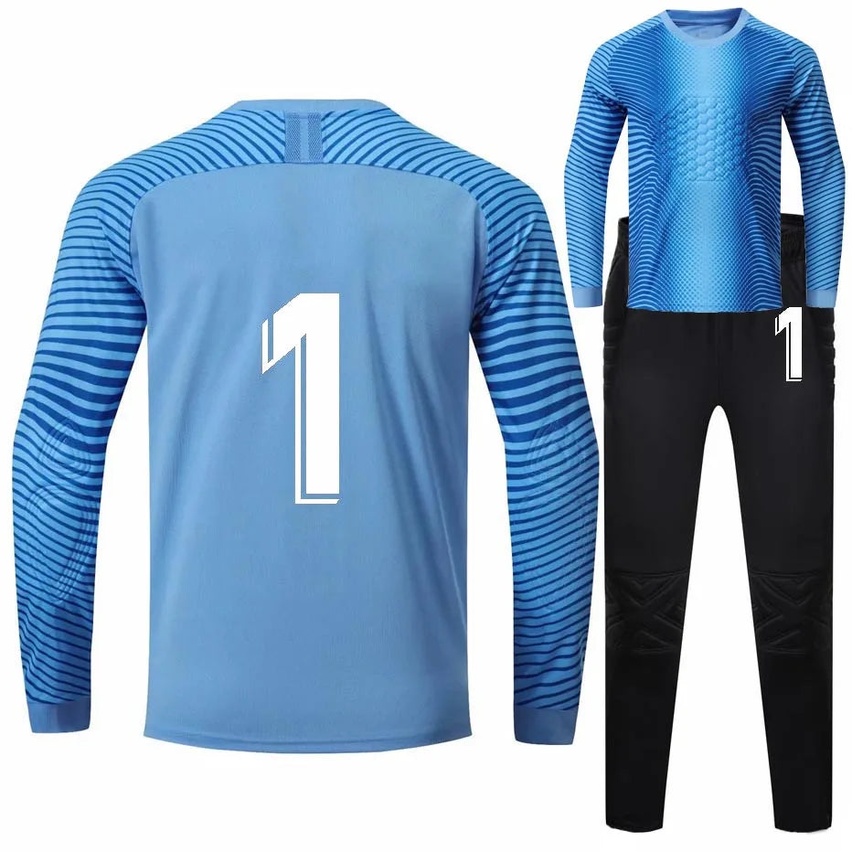 Men Football Goalkeeper Sets Uniforms - GilloServ
