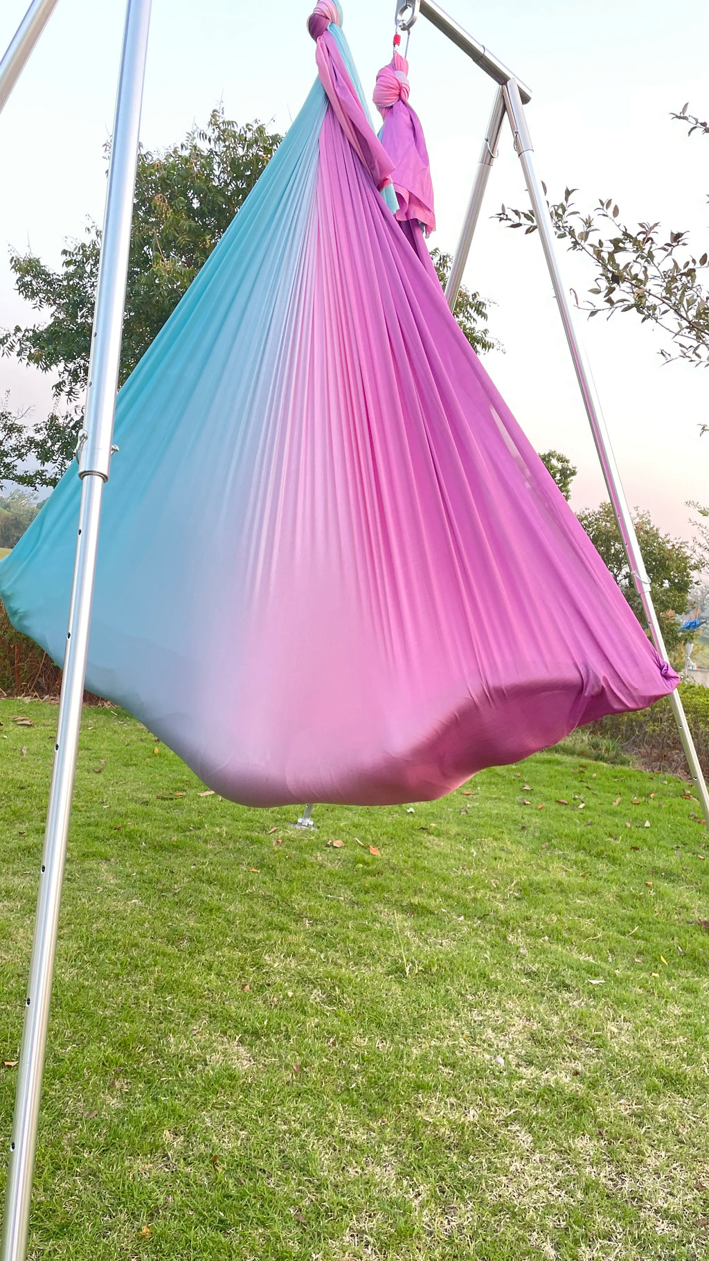 6 Meter Aerial Yoga Hammock Fabric: Colorful Premium Aerial Silks Fabric - GilloServ