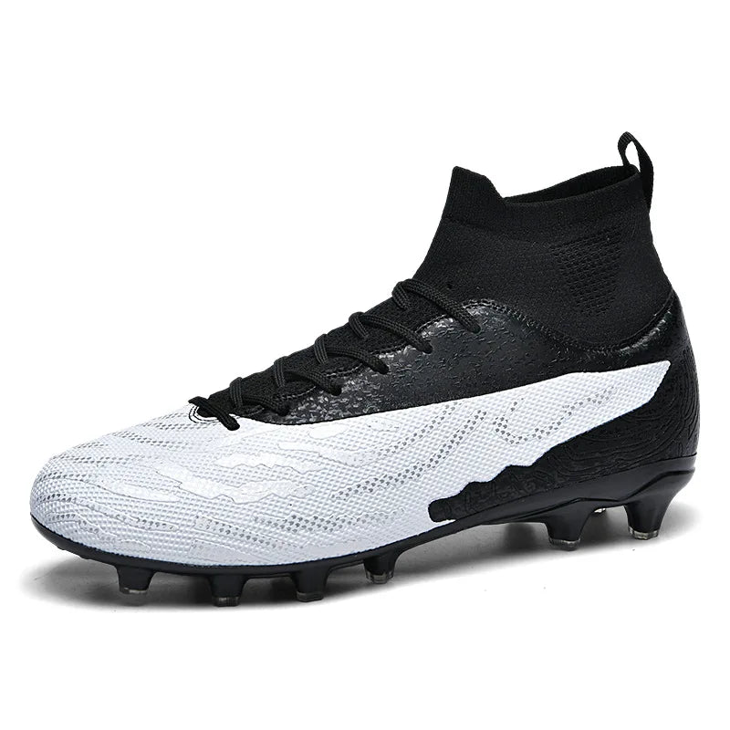 New Best Sport Soccer Shoes Outdoor Long Spikes Non Slip Cleats Breathable for Training - GilloServ