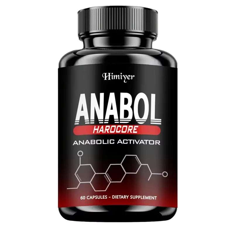 ANABOL Capsules - Men's Health Supplement, Protein Synthesis, Antioxidant, Improve Athletic Performance - GilloServ