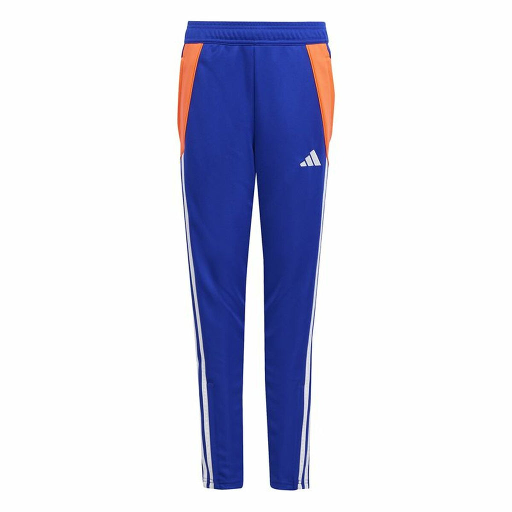 Long Sports Trousers Adidas Tiro24 Training Slim Blue - GilloServ