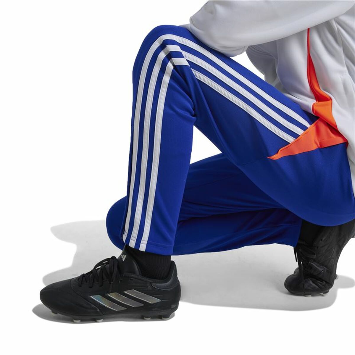 Long Sports Trousers Adidas Tiro24 Training Slim Blue - GilloServ