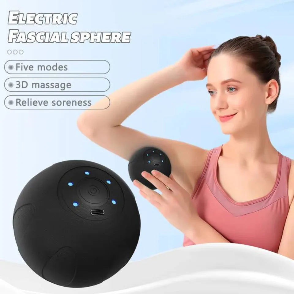 Electric Massage Ball Health Care Sport Fascia Ball Muscle Relaxation Body Massager - GilloServ