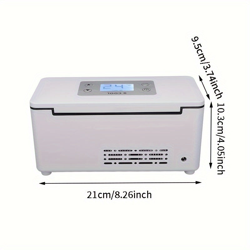 NNETM Insulin Fridge Box USB Car Medicine Cooler-2