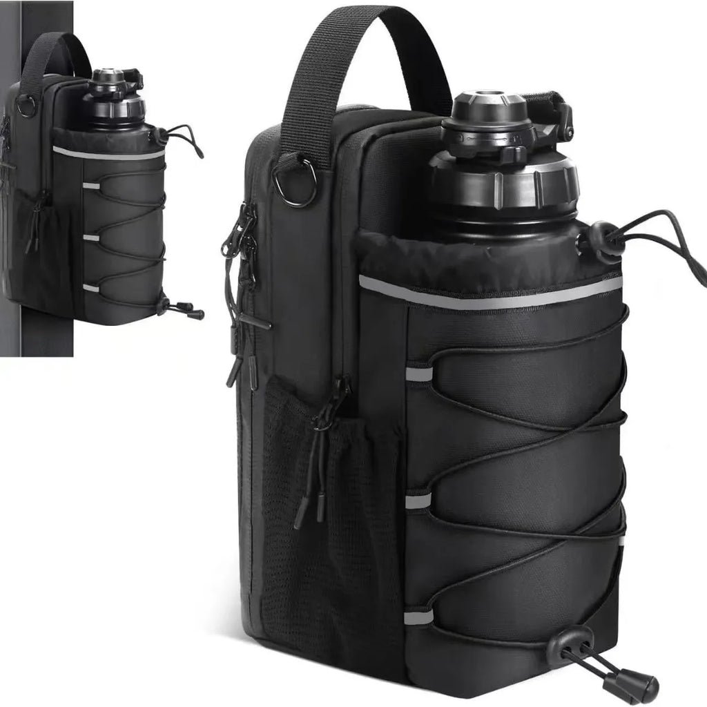 Magnetic Water Bottle//Bag Adjustable//Large Capacity Gym Bottle