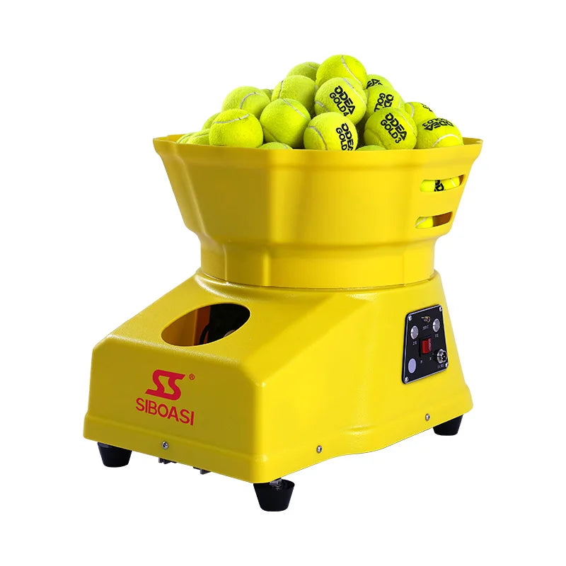 Hot Selling Siboasi Mini Automatic Tennis Ball Machine Remote Control Training Equipment - GilloServ