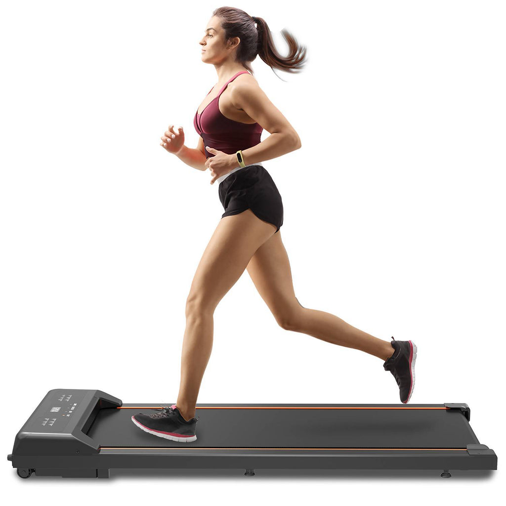 Walking Pad Under Desk Treadmill LED Display And Remote Control Portable Treadmill - GilloServ