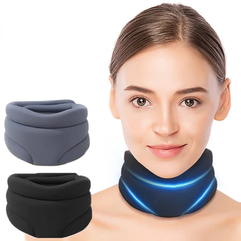 Neck Support Cervical Brace Adjustable Cervical Collar Soft Durable Foam - GilloServ