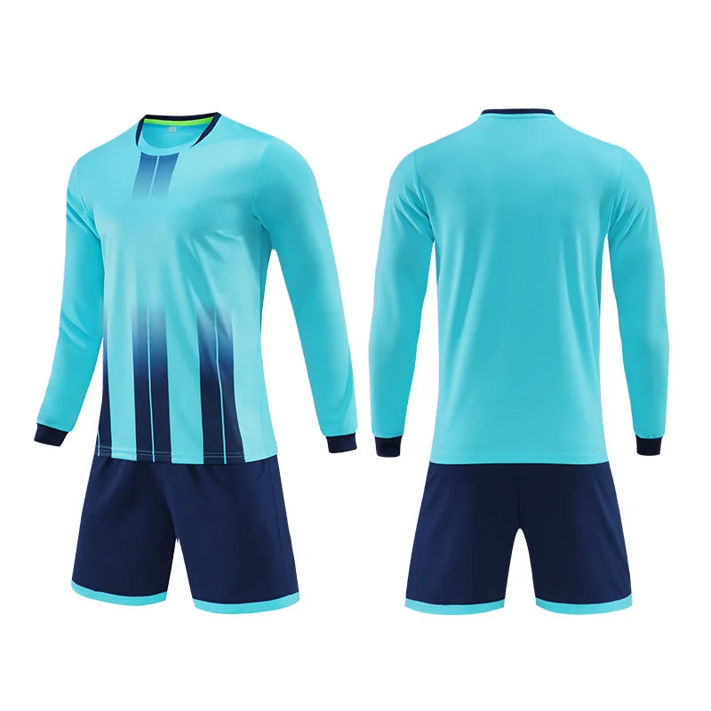 Shorts Full Sleeve Soccer Jersey Suit - GilloServ