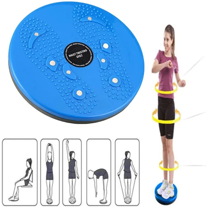 Indoor Fitness Twisting Waist Plate Balance/ Board Physical Massage/ Weight Loss Body-shaping Twister - GilloServ