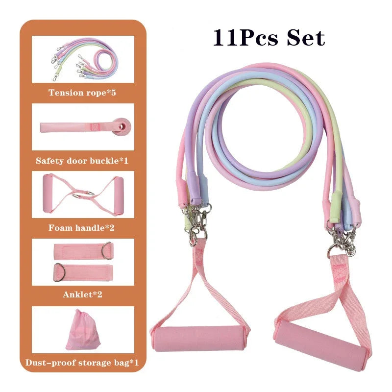 Ankle Straps Resistance Bands Set Fitness Exercise Equipment - GilloServ