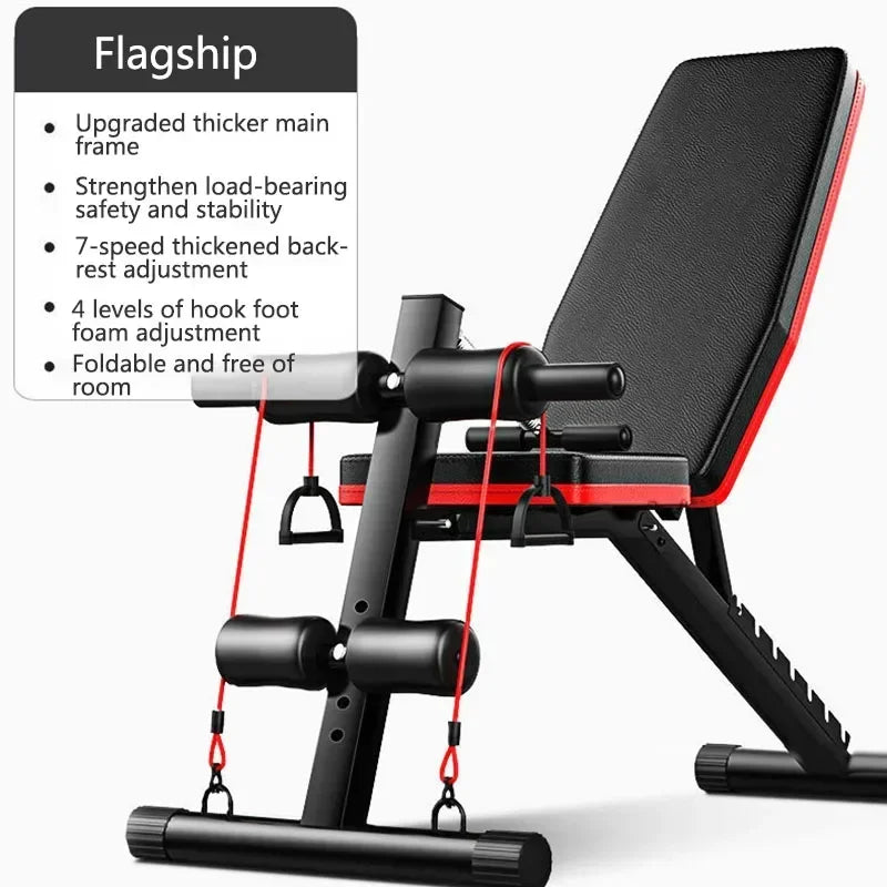 Sit-ups, abdominal muscles, abdominal fitness bench, fitness equipment, - GilloServ