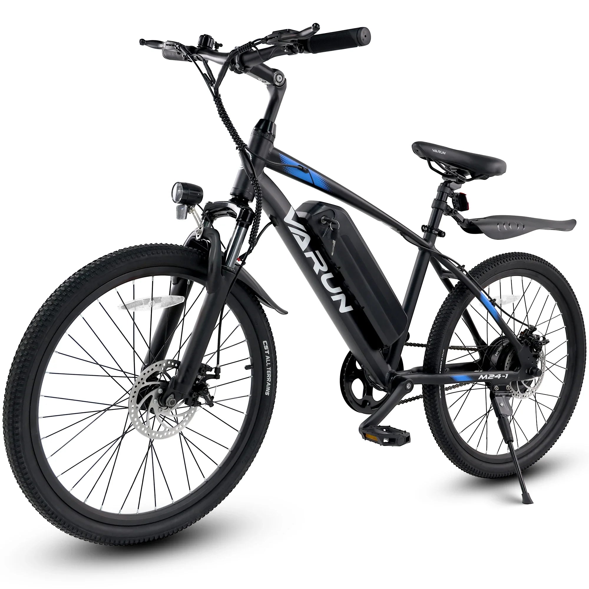 Comfort Ride Adult  M24-1 E-Bike 250W Motor 36V 7.8Ah Battery Mountain/City Commute Bike Electric Bike 24 Inch Tires - GilloServ