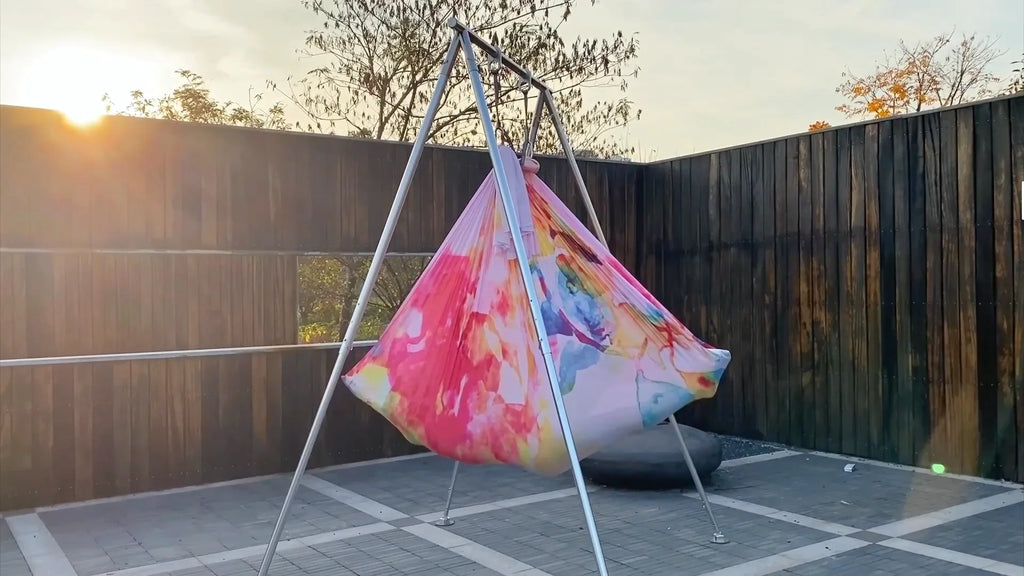 6 Meter Aerial Yoga Hammock Fabric: Colorful Premium Aerial Silks Fabric - GilloServ