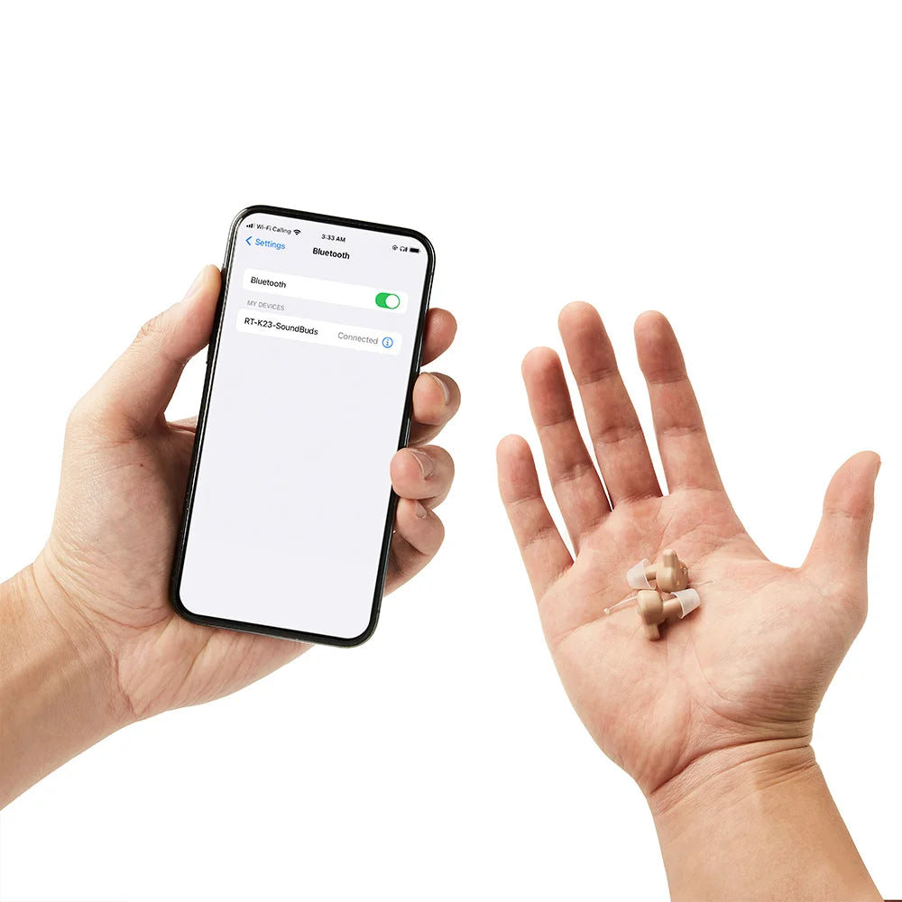 K23 Bluetooth OTC Hearing Aids - GilloServ