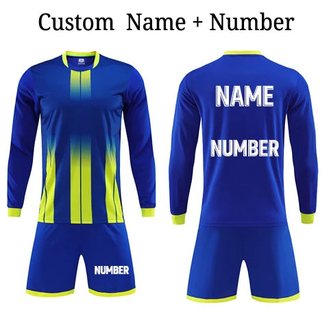 Shorts Full Sleeve Soccer Jersey Suit - GilloServ