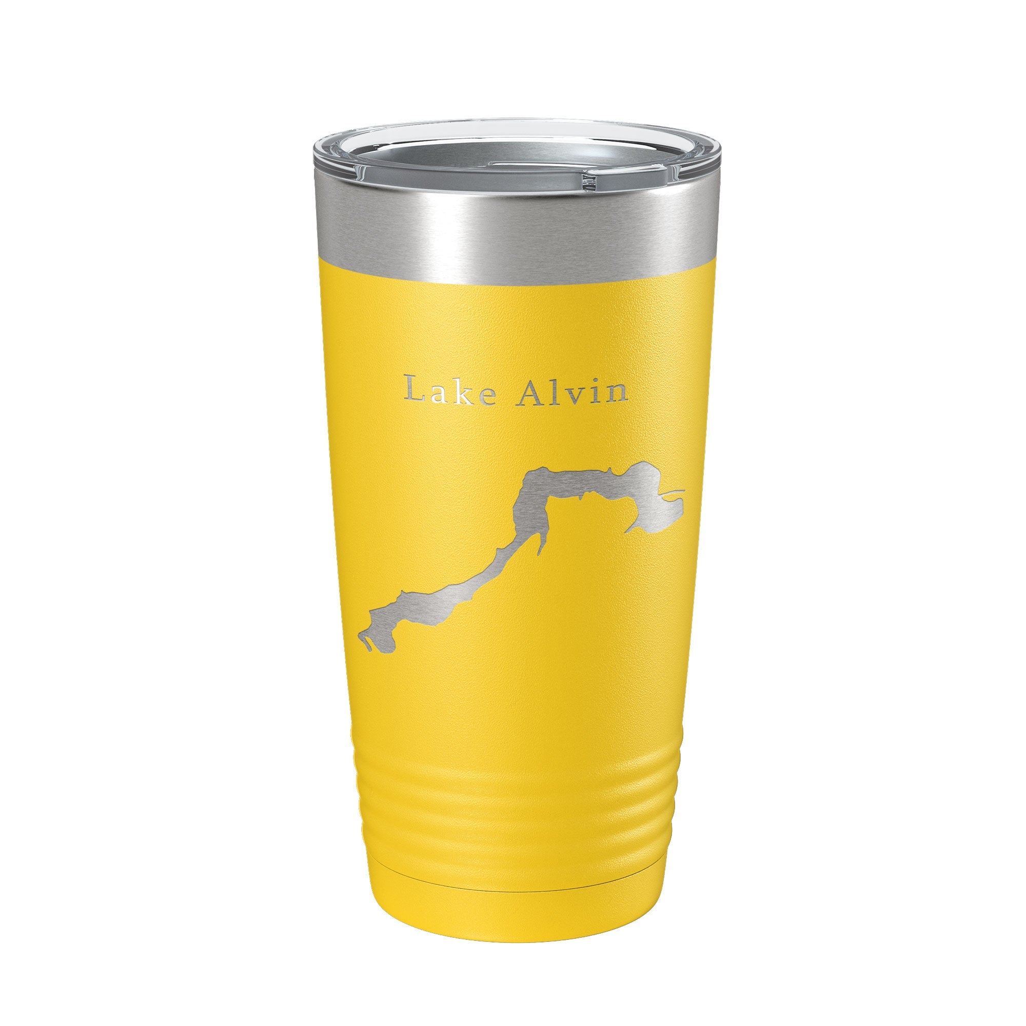 Lake Alvin Map Tumbler Travel Mug Insulated Laser Engraved Coffee Cup South Dakota 20 oz-19