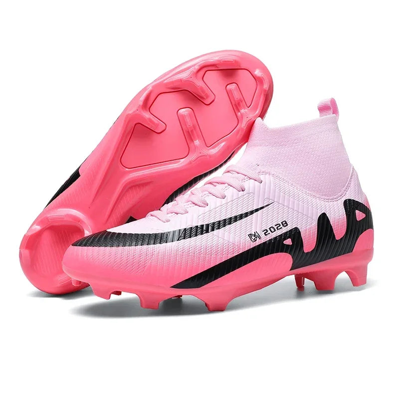 Best Quality New Ultralight Soccer Shoes//High Ankle Football Boots High-quality - GilloServ