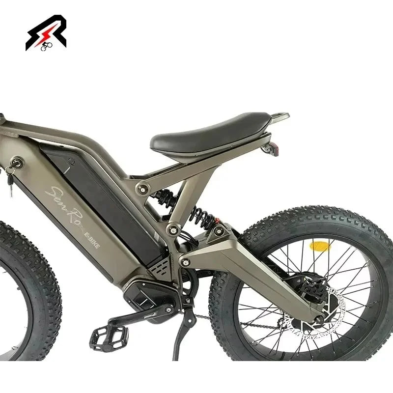 DUAL ELECTRIC DUAL DRIVE 1000W*2 Foldable Ebike Moutain Fat Tire 24inch - GilloServ