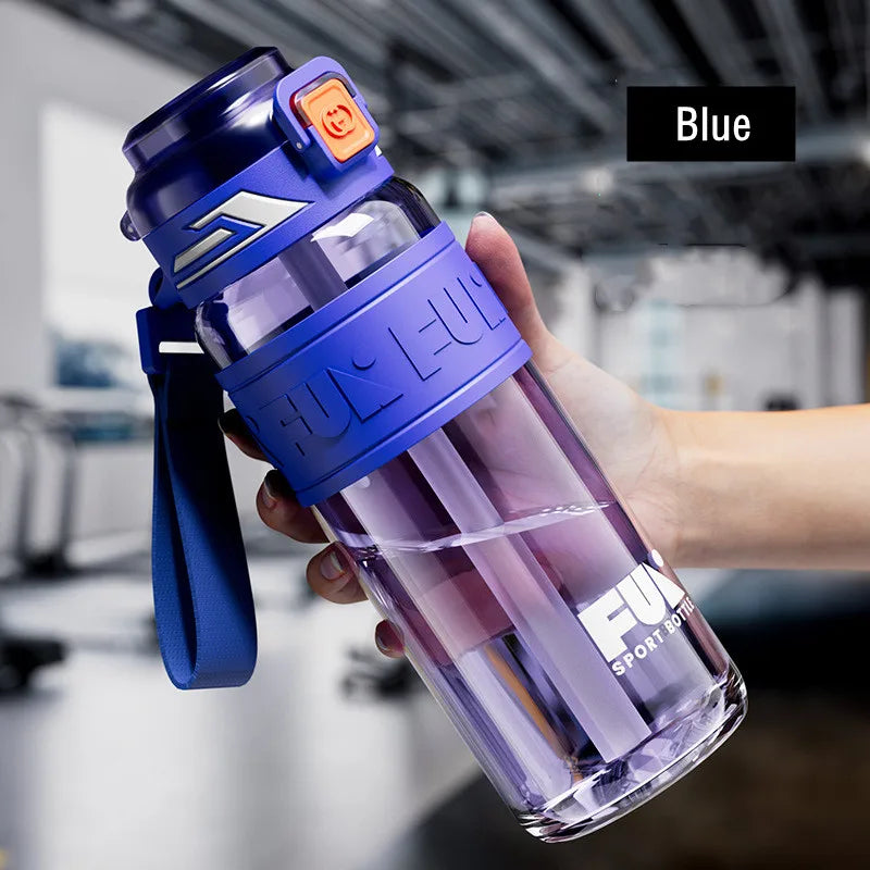 640ml/770ml High Quality Water Bottle Portable/ Durable Gym Fitness Tritan Material - GilloServ