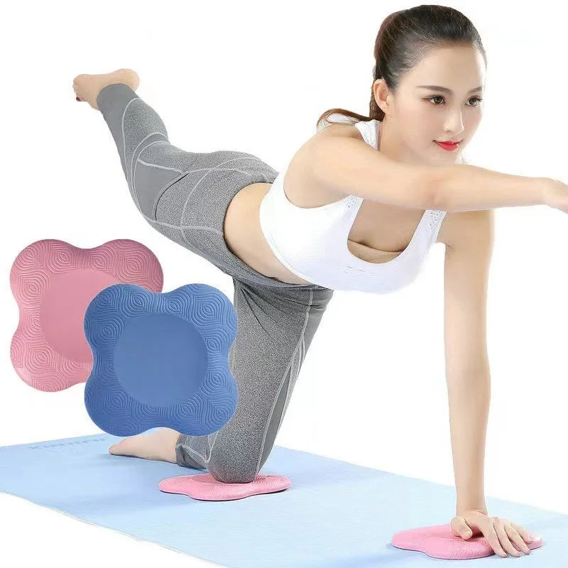 2pc Pilates Knee Pad Wrist Hand Protective Pad Non-slip Yoga Mat - GilloServ