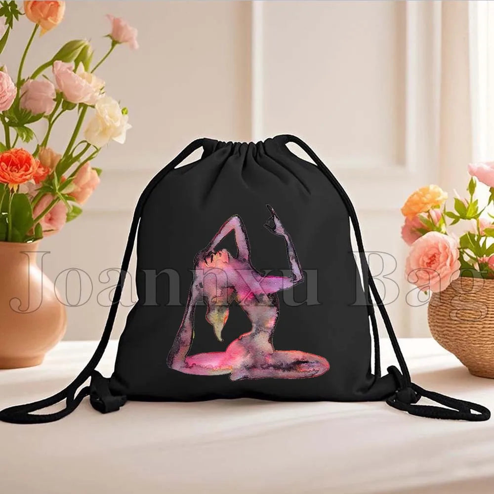 Floral Graphic Yoga Heart Fitness Workout Gymnastics Gymnast Gifts - GilloServ