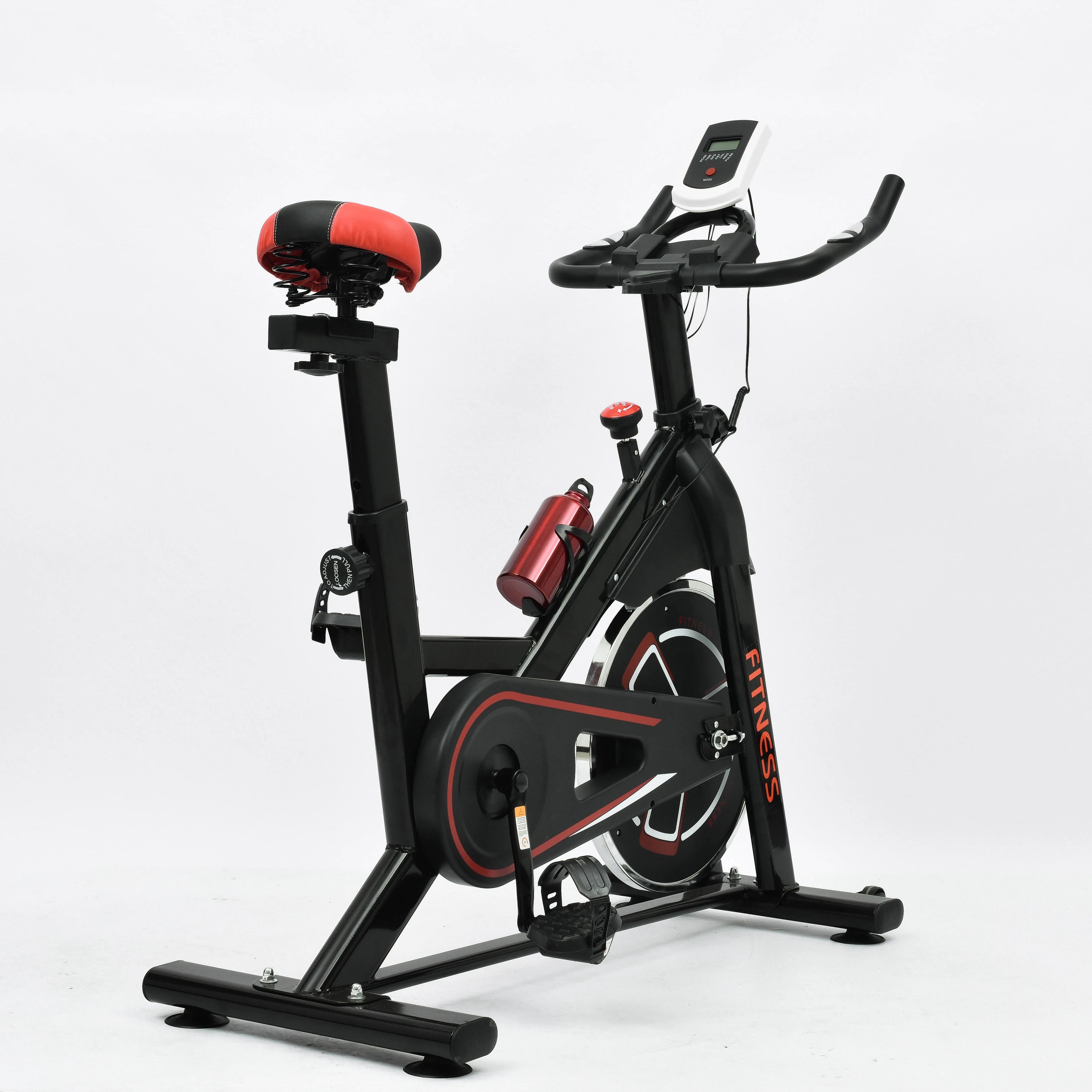 Exercise Bike Home Gym Static Bicycle Silent Belt Drive-Magnetic