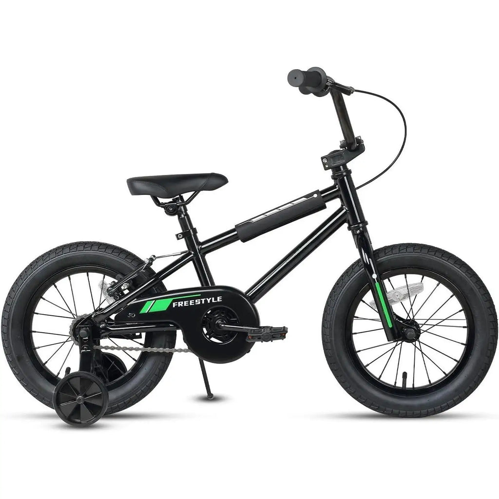 12 14 16 18 Inch Kids Bike BMX Style Bicycle with Training Wheels Coaster Brake - GilloServ