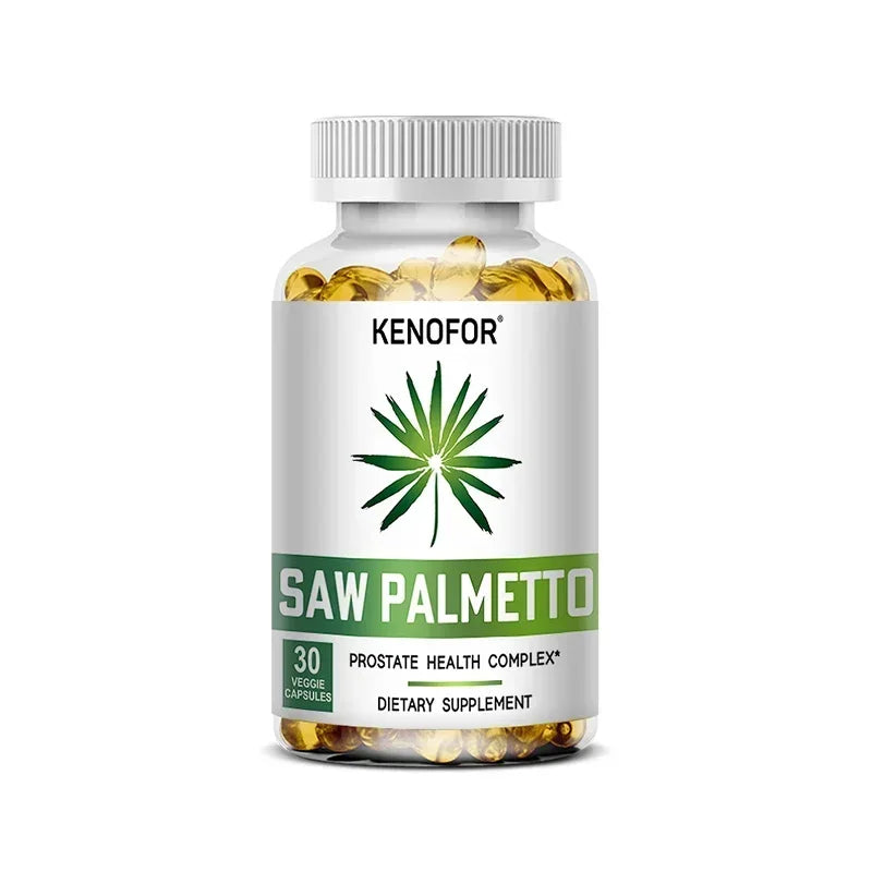 Saw Palmetto Nutrition Capsules //Premium Men's Prostate Health Supplement That Helps with Urination and Promotes Healthy Hair - GilloServ