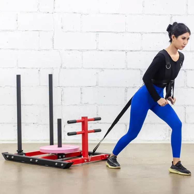 Gym Equipment Indoor Push-pull Sleigh Weight Training Fitness - GilloServ